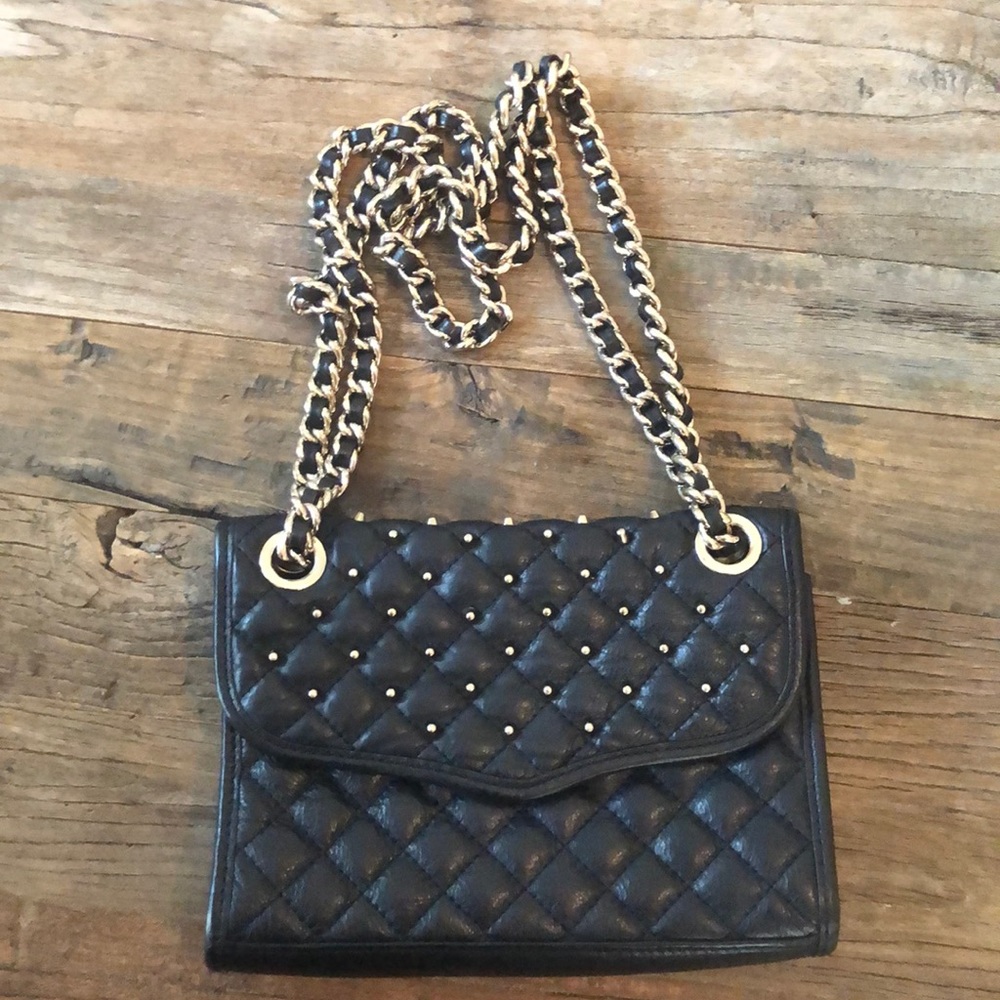 Rebecca minkoff studded crossbody